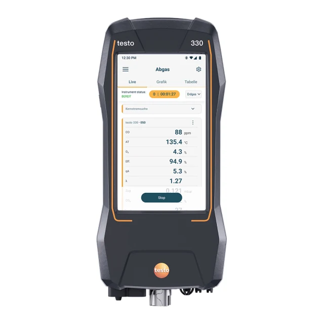 testo 327 flue gas analyzer